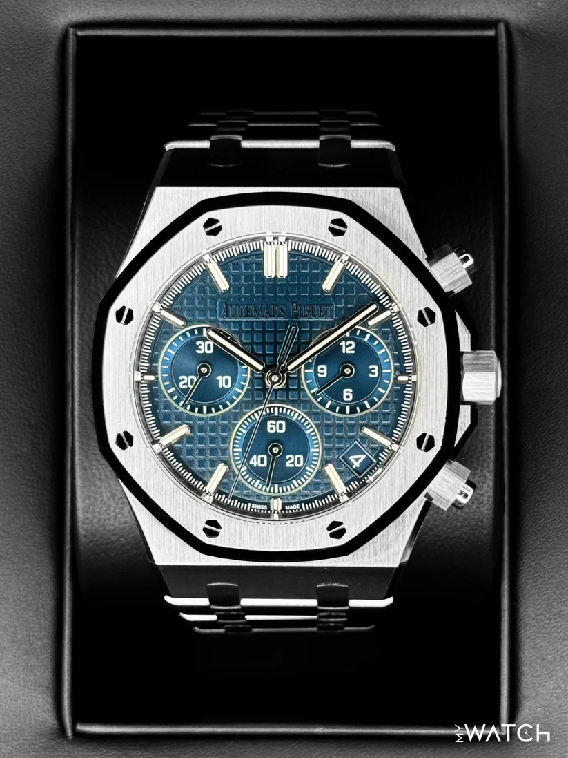NEW 2026 Audemars Piguet Royal Oak Chronograph 41mm 26240ST Blue Dial