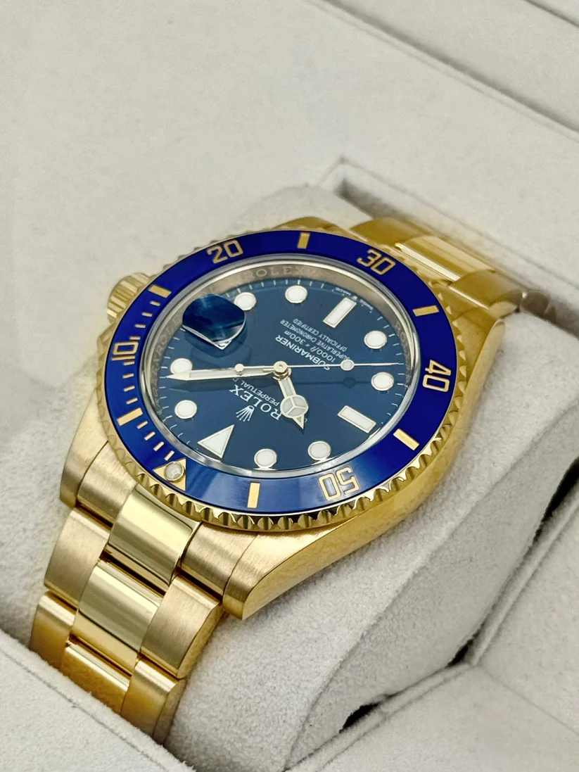 2022 Rolex Submariner "Bluesy" 41mm 126618LB Yellow Gold Blue Dial - Image 5