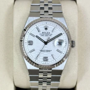 NEW 2026 Rolex Land-Dweller 40mm 127334 Stainless Steel Jubilee White Dial