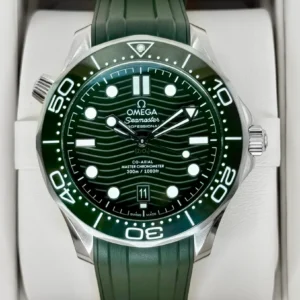 2023 Omega Seamaster Master Chronometer 42mm 210.32.42.20.10.001 Green Dial