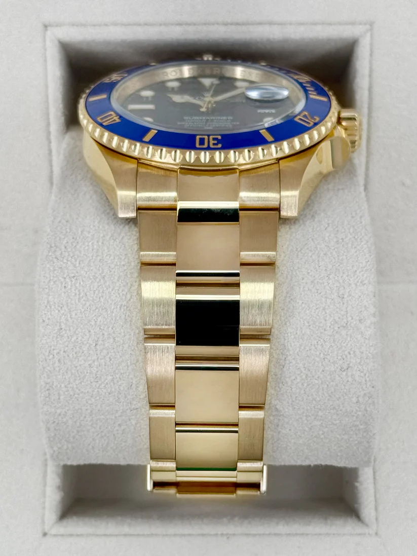 2022 Rolex Submariner "Bluesy" 41mm 126618LB Yellow Gold Blue Dial - Image 8