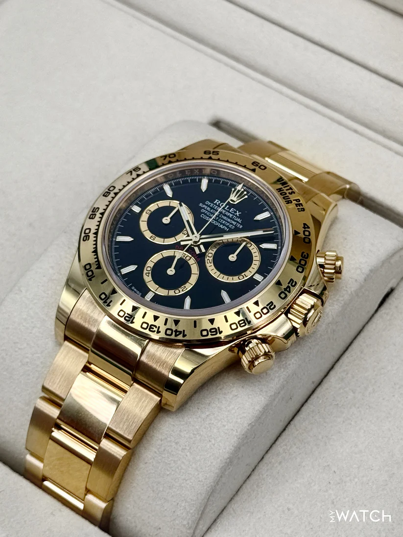 NEW 2026 Rolex Daytona 40mm 126508 18K Yellow Gold Black Dial - Image 7