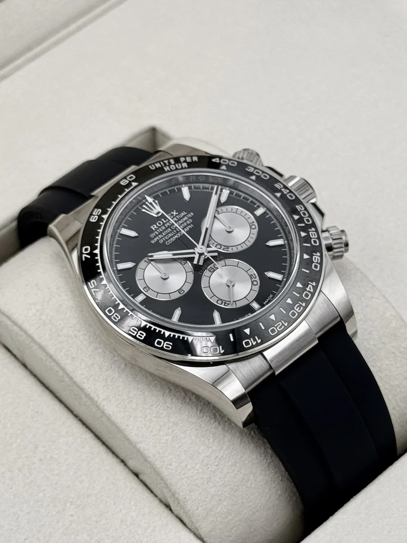 NEW 2026 Rolex Daytona "Baby Le Mans" 40mm 126519LN White Gold Black Dial - Image 6