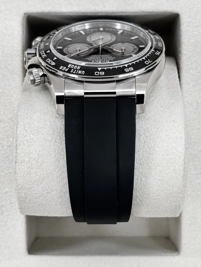 NEW 2026 Rolex Daytona "Baby Le Mans" 40mm 126519LN White Gold Black Dial - Image 8